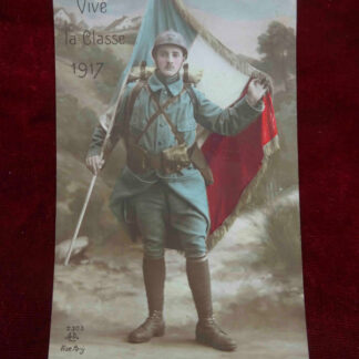 carte postale WWI militaria français