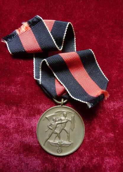 médaille 1-10-38 - militaria allemand
