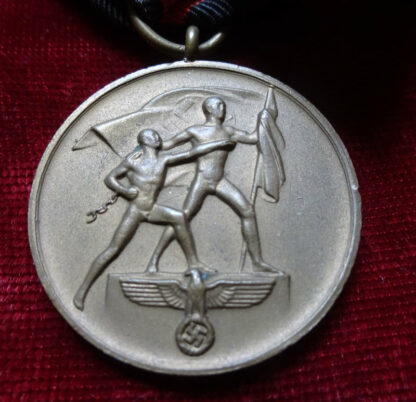 médaille 1-10-38 - militaria allemand