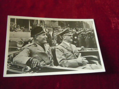 carte postale Hitler - militaria allemand