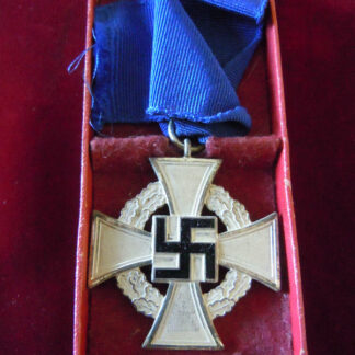 médaille 25 ans service - militaria allemand