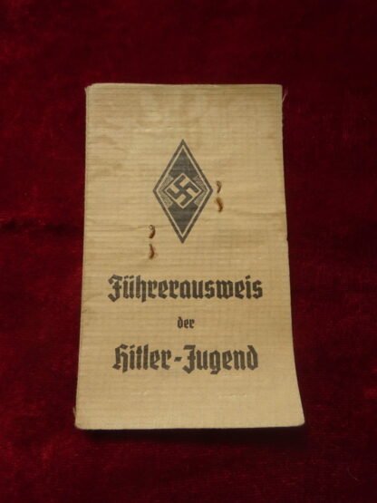 ausweis Hitlerjugend - militaria allemand