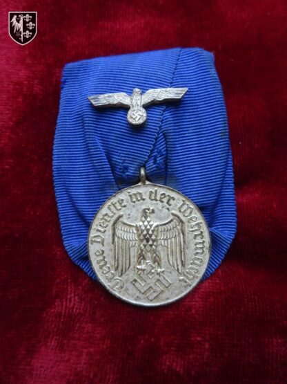 médaille 4 ans service - militaria allemand