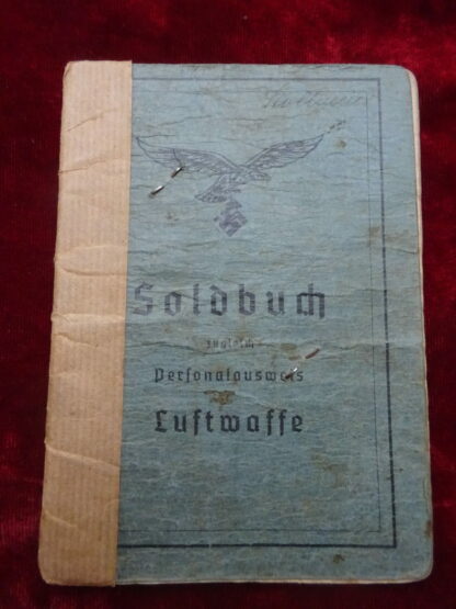 soldbuch Luftwaffe - militaria allemand