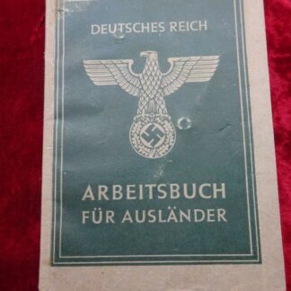 Arbeitsbuch - militaria allemand