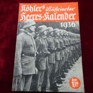 calendrier Heer - militaria allemand