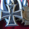 Barrette 3 médailles - Militaria allemand