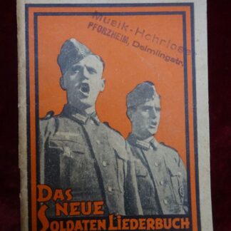 carnet de chants - Militaria allemand