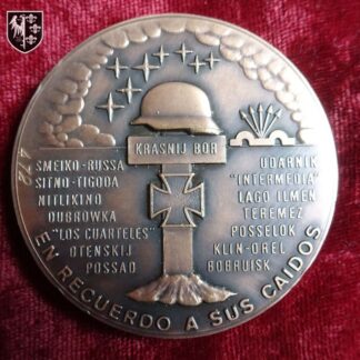 médaille d étable division Azul - militaria allemand