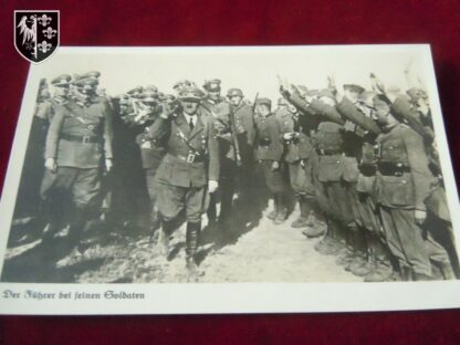 carte postale Adolf Hiler - militaria allemand