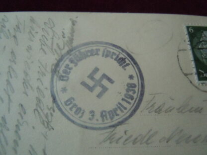 carte postale Allemagne WWII - militaria allemand