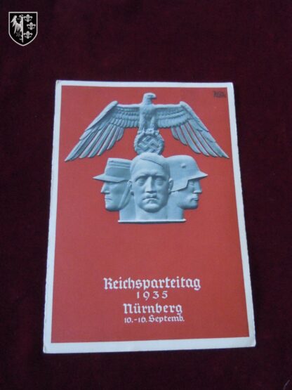 carte postale Reichsparteitag - militaria allemand