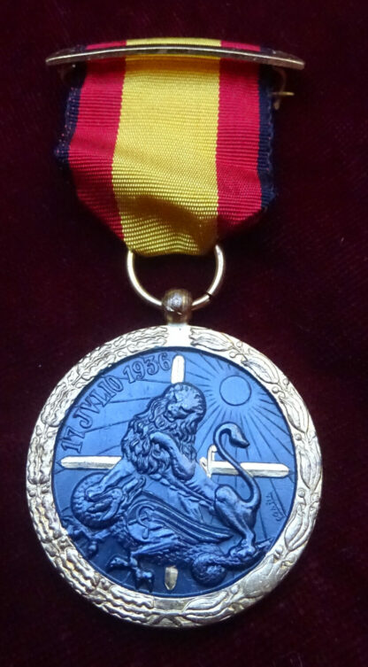médaille guerre civile - militaria espagnol