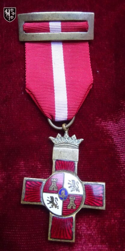Médaille Croix du Mérite militaire- Militaria espagnol