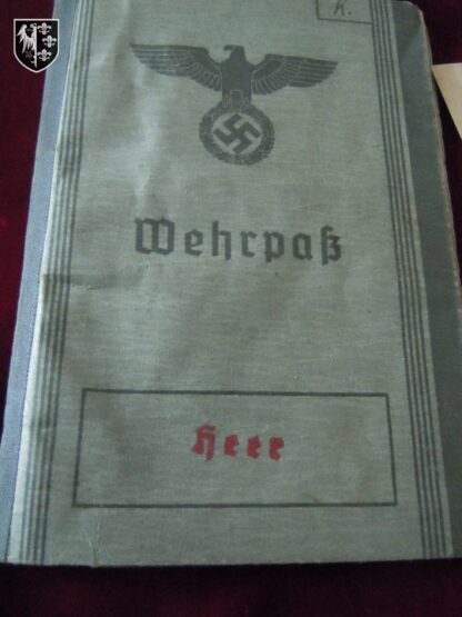 wehrpass heer - militaria allemand