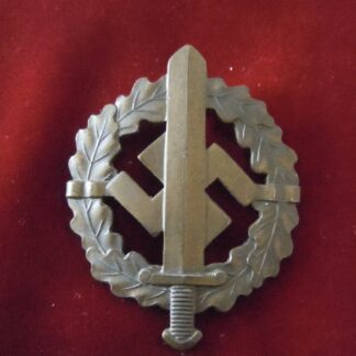 badge SA modèle bronze - militaria allemand WWII