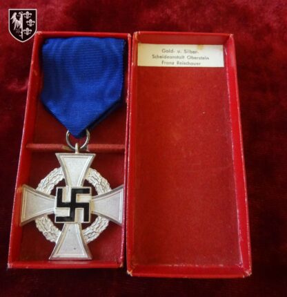 médaille 25 ans de service - militaria allemand WWII
