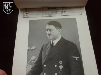 Adolf Hitler Kalender 1944 - Militaria WWII