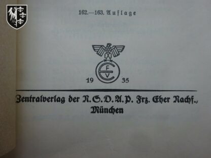 Mein Kampf - militaria allemand WWII