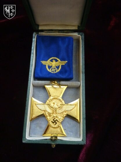 médaille Police 25 ans service - militaria WWII