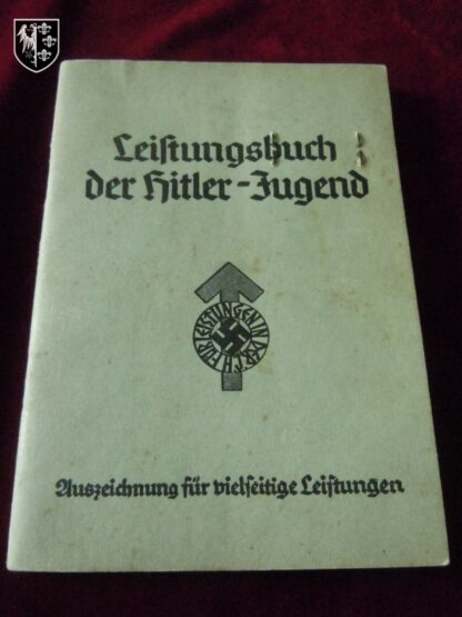Leistungsbuch Hitlerjugend - Militaria allemand WWII