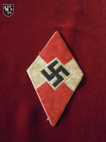 Insigne en tissus Hitlerjugend - militaria allemand WWII