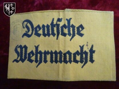 brassard Deutsche Wehrmacht - militaria allemand