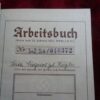 arbeitsbuch - militaria allemand WWII