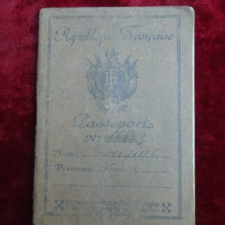 passeport français période 1943-1945