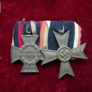 Barrette médailles Ehrenkreuz et croix du Mérite