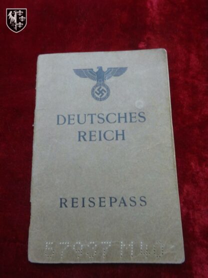 Reisepass - militaria allemand WWII