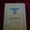 soldbuch - militaria allemand