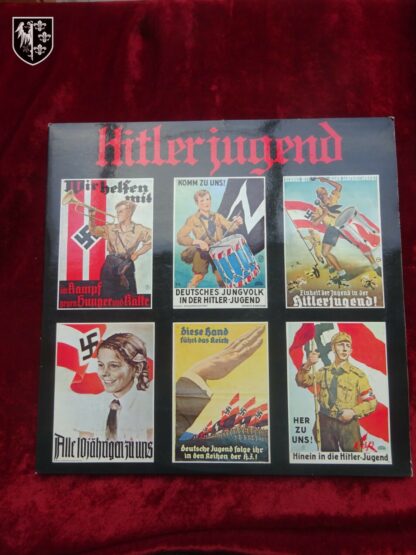 Coffret disques Hitlerjugend SERP - militaria