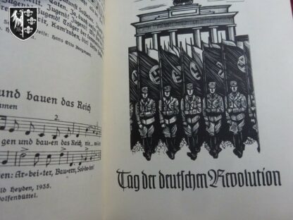 livre Unser liederbuch - militaria hitlerjugend WWII
