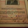 livret adhérent du NSDAP - militaria WWII