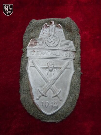 Demjansk shield - Militaria allemand WWII