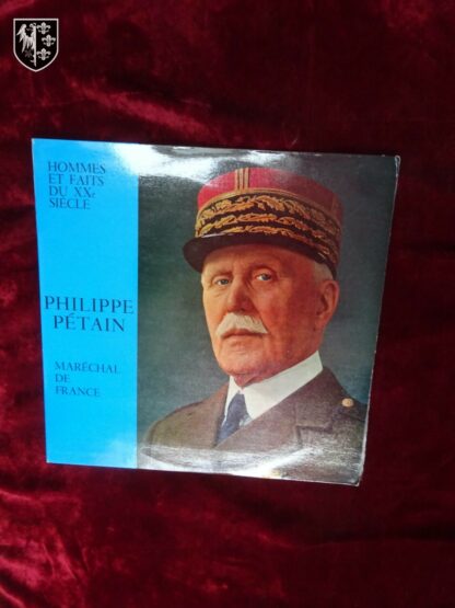 disque 33 tours SERP Philippe Pétain - militaria