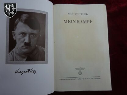 mein Kampf édition 1942 - german militaria WWII