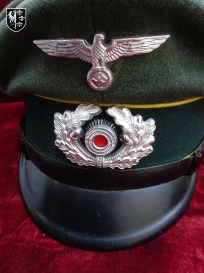 Casquette sous-officier Transmissions - militaria allemand WWII