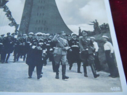 carte postale chancelier Adolf Hitler - militaria allemand WWII