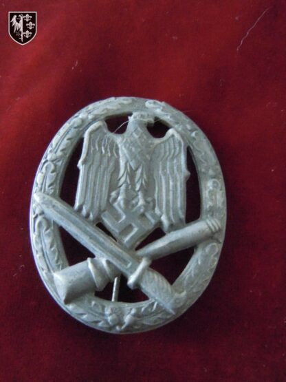 Badge assaut général - militaria allemand WWII