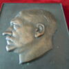 plaque Adolf Hitler - militaria allemand WWII
