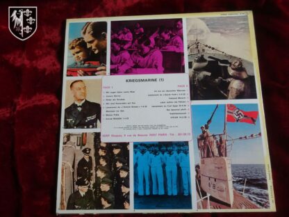 Kriegsmarine volume 1 - disque 33 tours la SERP - militaria allemand WWII