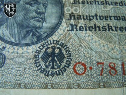 billet 5 reichsmark - militaria allemand