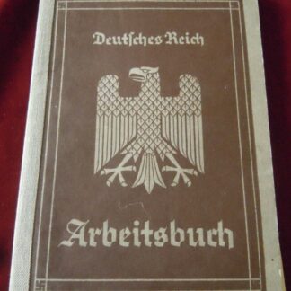 Arbeitsbuch. Période 1935 à 1946 - militaria allemand