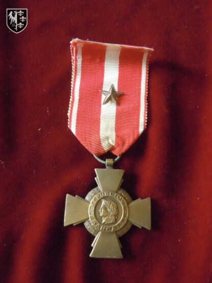 Médaille Croix de la Valeur Militaire - militaria France