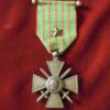 Médaille Croix de Guerre 1914-1918 avec étoile de bronze - militaria France