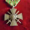 Médaille Croix de Guerre 1914-1918 avec étoile de bronze - militaria France