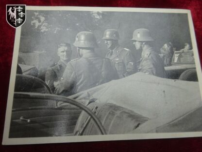 Carte postale SS Einsatzkommando - militaria allemand - german postcard