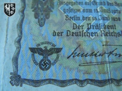 billet 20 reichsmark - militaria allemand